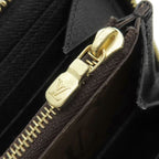 Louis Vuitton Long Wallet Portefeuille Clemence Monogram Reverse Canvas — view 8