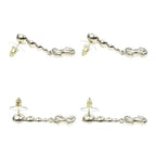 Chanel Earrings Coco Mark CC Abe124 B24 B Silver Accessorie — view 7