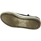 Chanel Leather Canvas Combination Sneakers Beige 37 1 2 — view 4