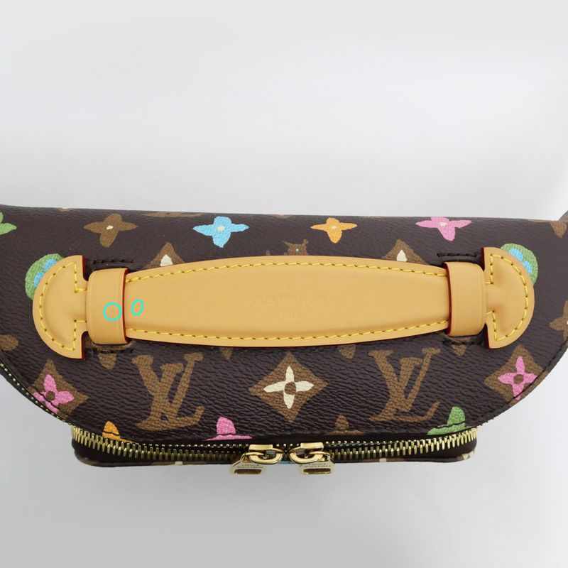 Louis Vuitton Monogram Kuragi Rush Bum Bag Brown Shoulder Body — view 4