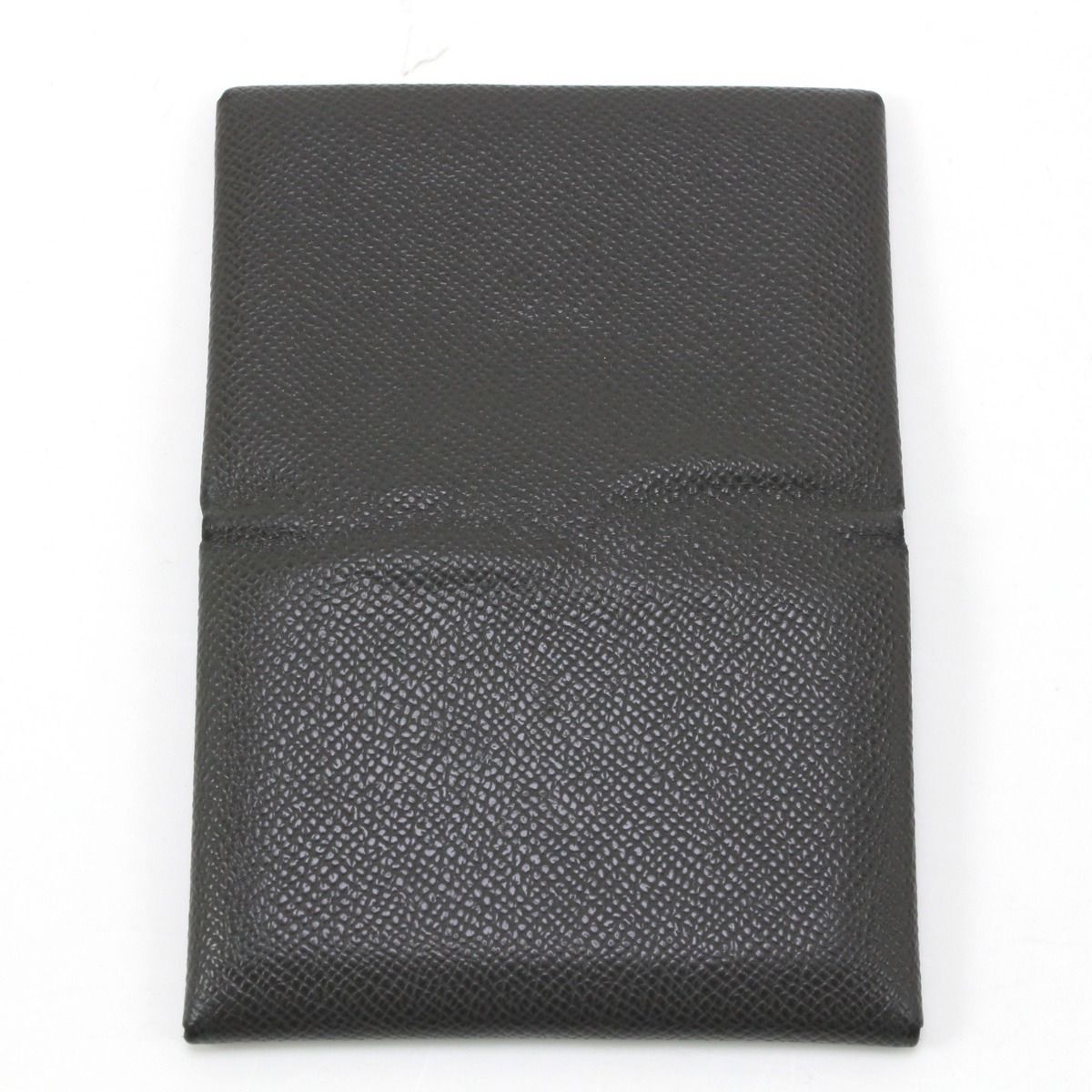 Hermes Vaux Epson Calvi Duo Business Card Holder U Fm010 PM Gray — view 6