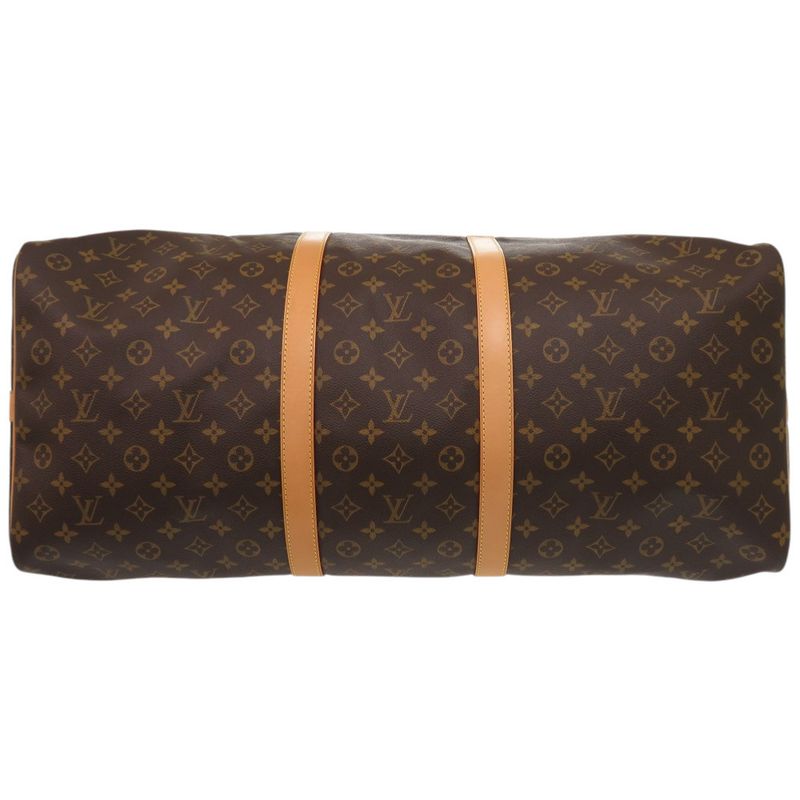Louis Vuitton Keepall Bandouliere 60 Monogram Canvas Brown — view 3