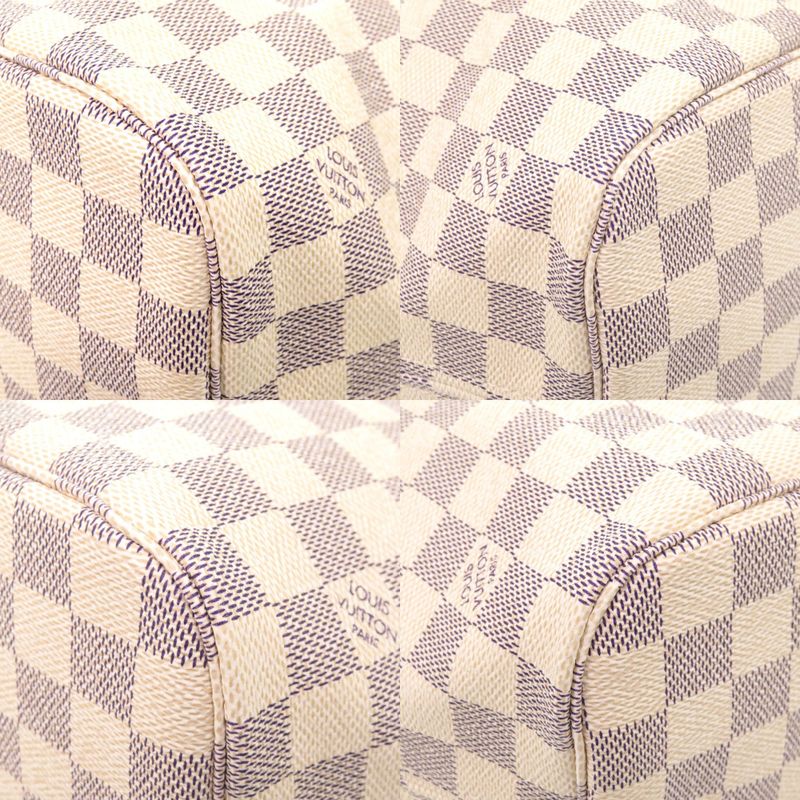 Louis Vuitton Neverfull MM Damier Azur Tote Bag 0562 — view 7