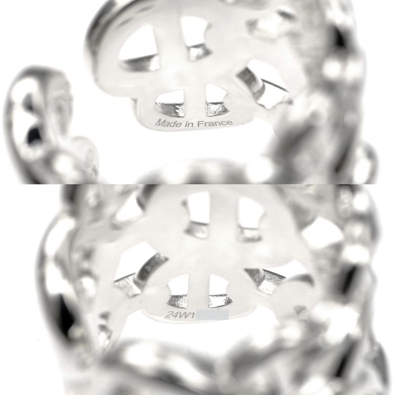 Hermes Chaine D'ancre GM Ring Size 46 AG 925 Silver — view 8