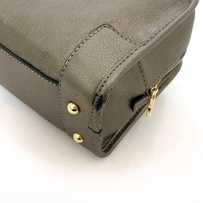 Loewe Handbag Amazona 23 Gold Anagram — view 5