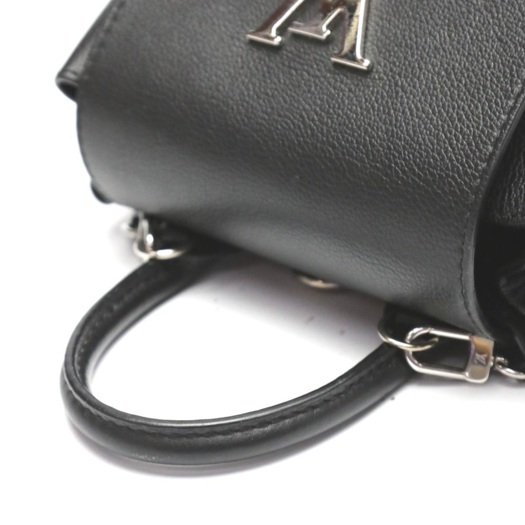 Louis Vuitton Taurillon Lock Me Bag Mini Backpack Daypack — view 9