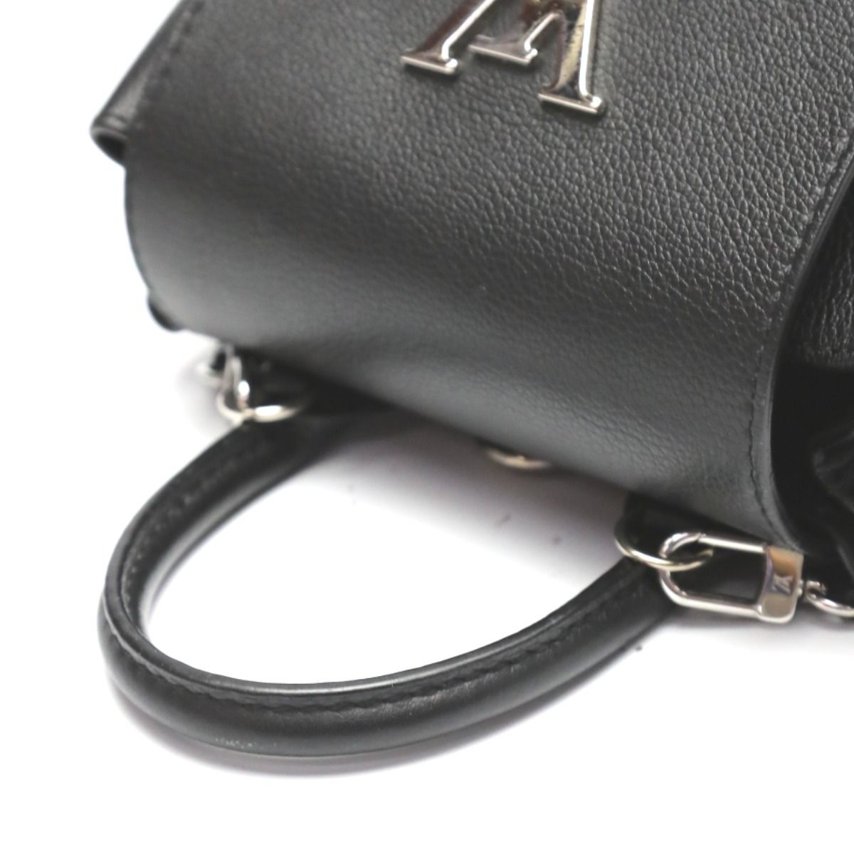 Louis Vuitton Taurillon Lock Me Bag Mini Backpack Daypack — view 9