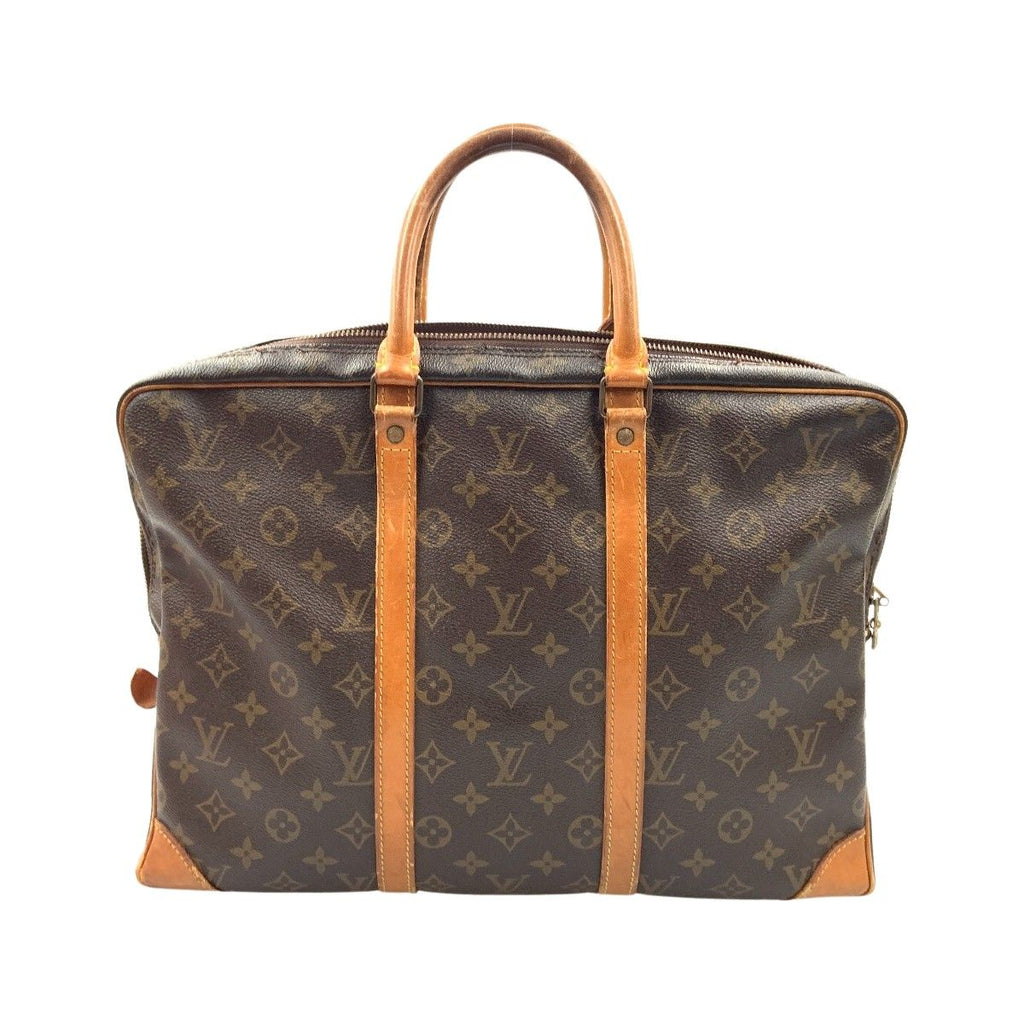 Louis Vuitton Monogram Porte Document Voyage Business Bag Brown — view 2