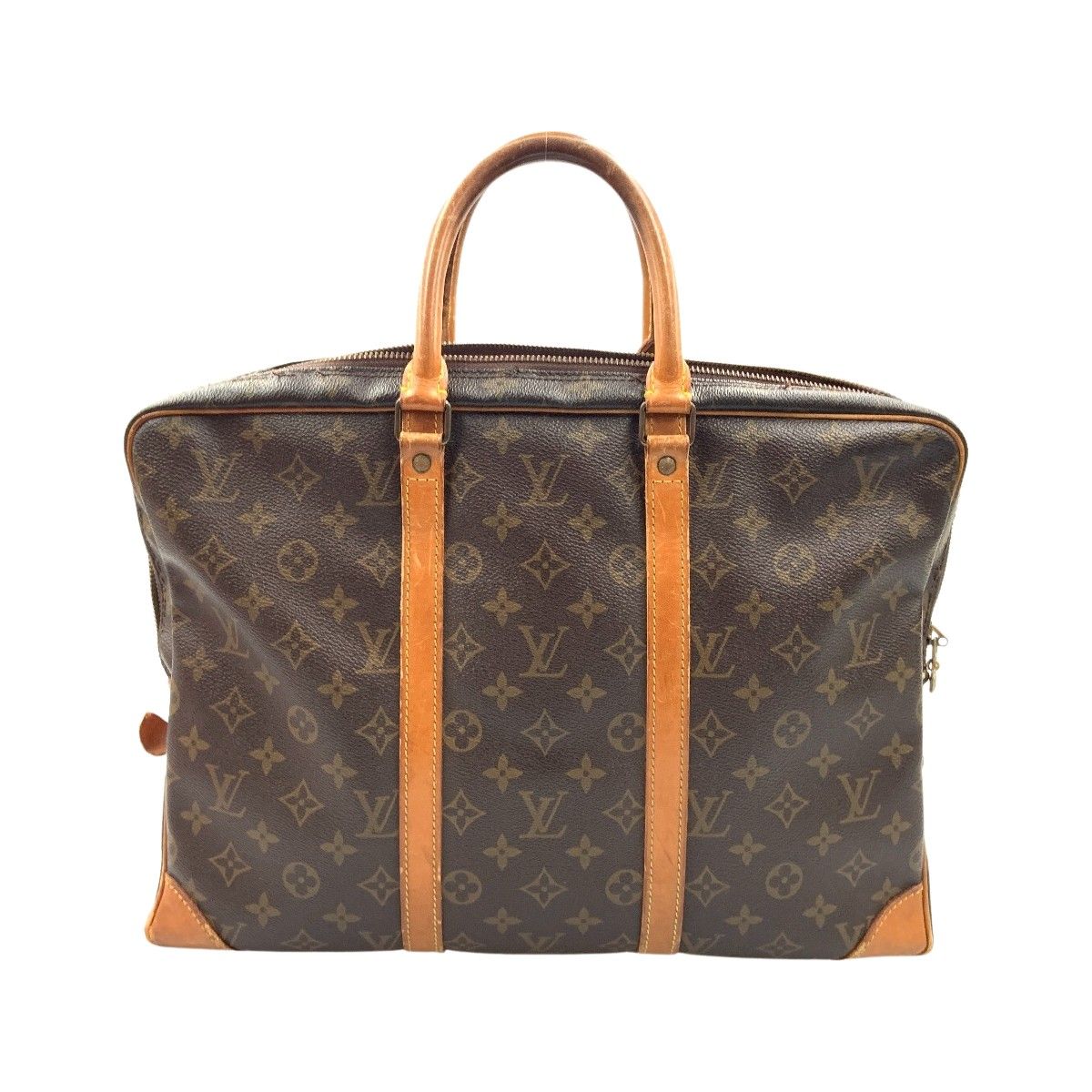 Louis Vuitton Monogram Porte Document Voyage Business Bag Brown — view 2
