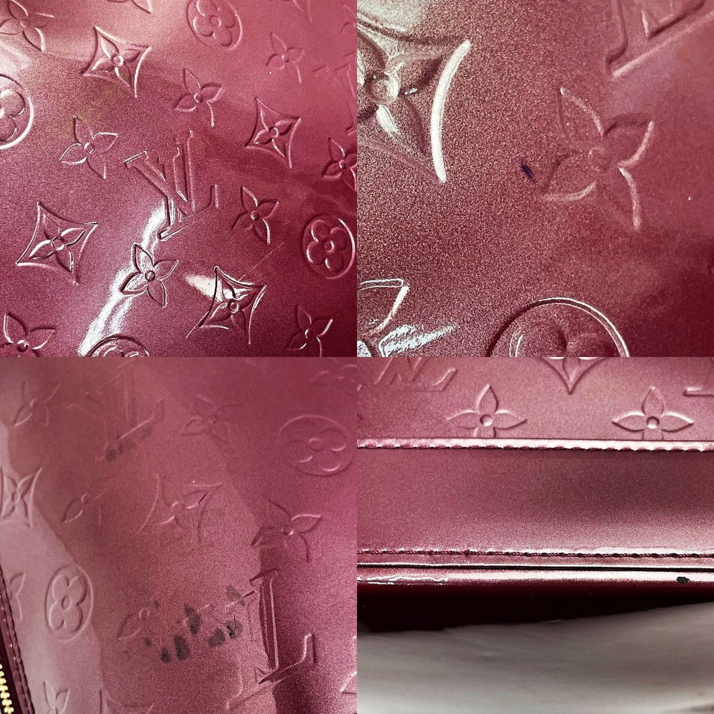 Louis Vuitton Vernis Alma GM Rouge Fauvist Padlock Key 2 — view 9