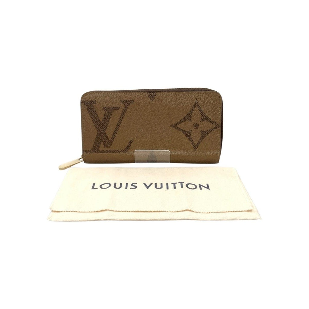 Louis Vuitton Monogram Giant Zippy Wallet Round Zipper Long — view 9