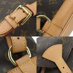 Louis Vuitton Rucksack Backpack Montsouris MM Monogram Gold Hardware — view 6
