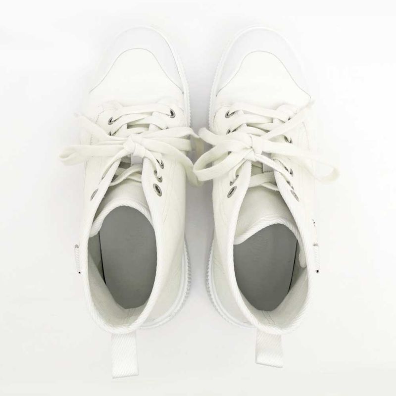 Hermes Short Boots Itinerelle Size 38 White String Apparel — view 6