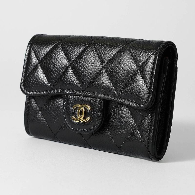 Chanel Card Case Coin Black — view 5
