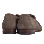 Gucci Loafers Moccasins Quilted Horsebit Suede — view 6