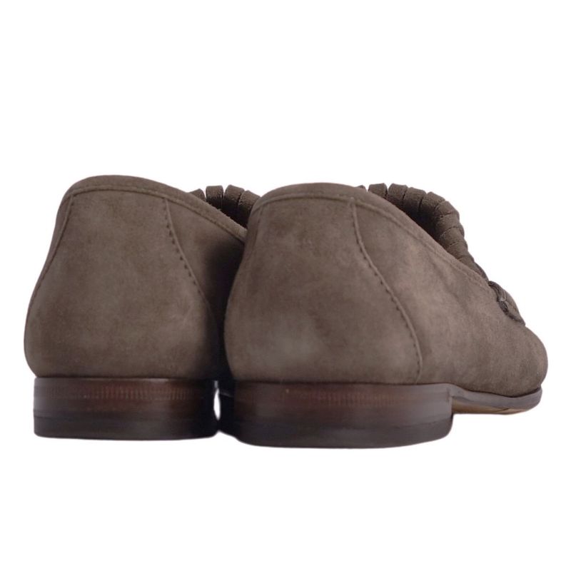 Gucci Loafers Moccasins Quilted Horsebit Suede — view 6