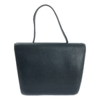 Hermes 1990 S Freegate Courchevel Gold And Silver Hardware Handbag Navy — view 2