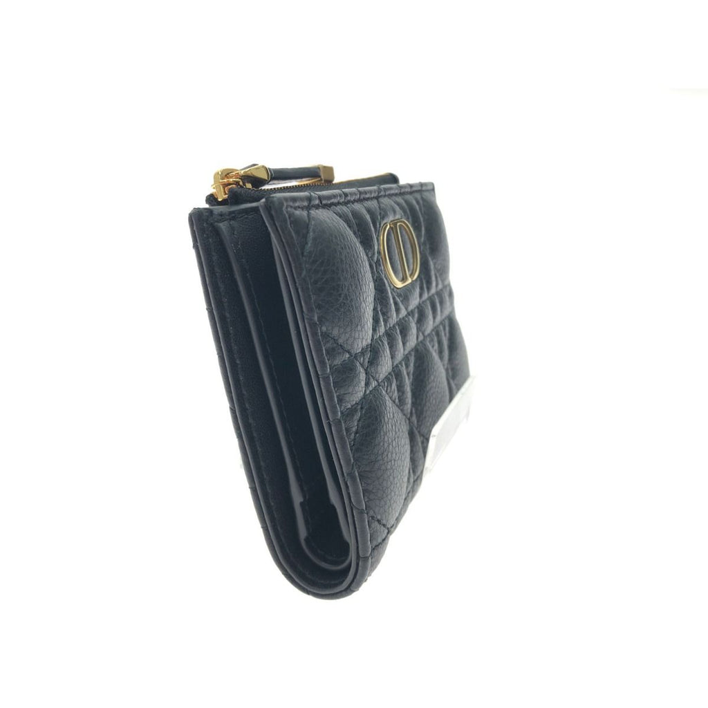 Christian Dior Bifold Wallet Caro Dahlia Cannage S5173 Uwhc — view 4