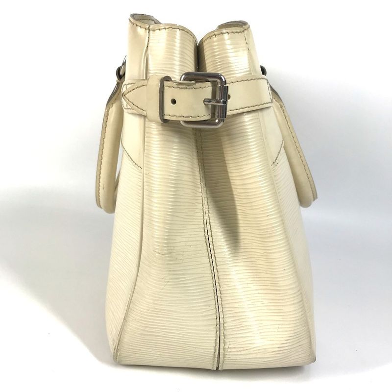 Louis Vuitton Handbag Passy PM M5926 J Epi Leather Ivoire White — view 3