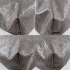 Gucci Tote GG Imprime Silver Bag — view 4