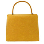 Louis Vuitton Handbag Malesherbes Epi Leather Yellow Gold Hardware Top — view 3