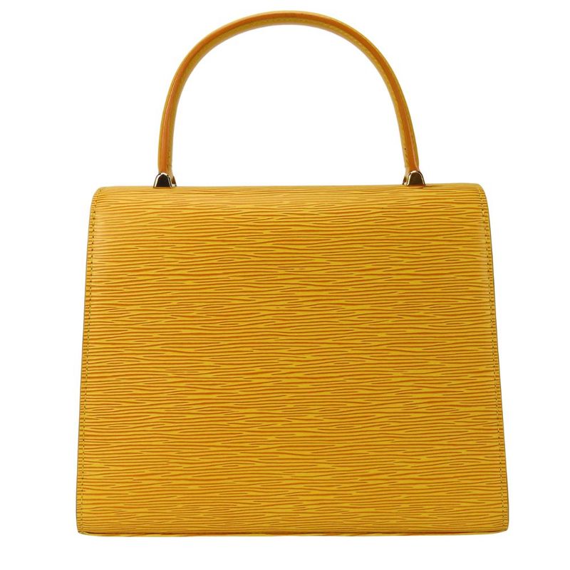 Louis Vuitton Handbag Malesherbes Epi Leather Yellow Gold Hardware Top — view 3