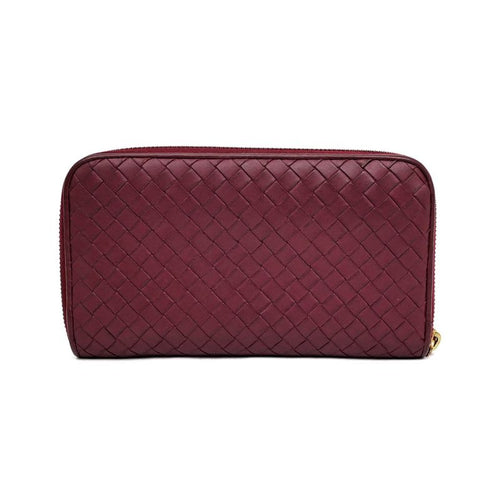 Bottega Veneta Zip Around Wallet Long Intrecciato Bold — view 2