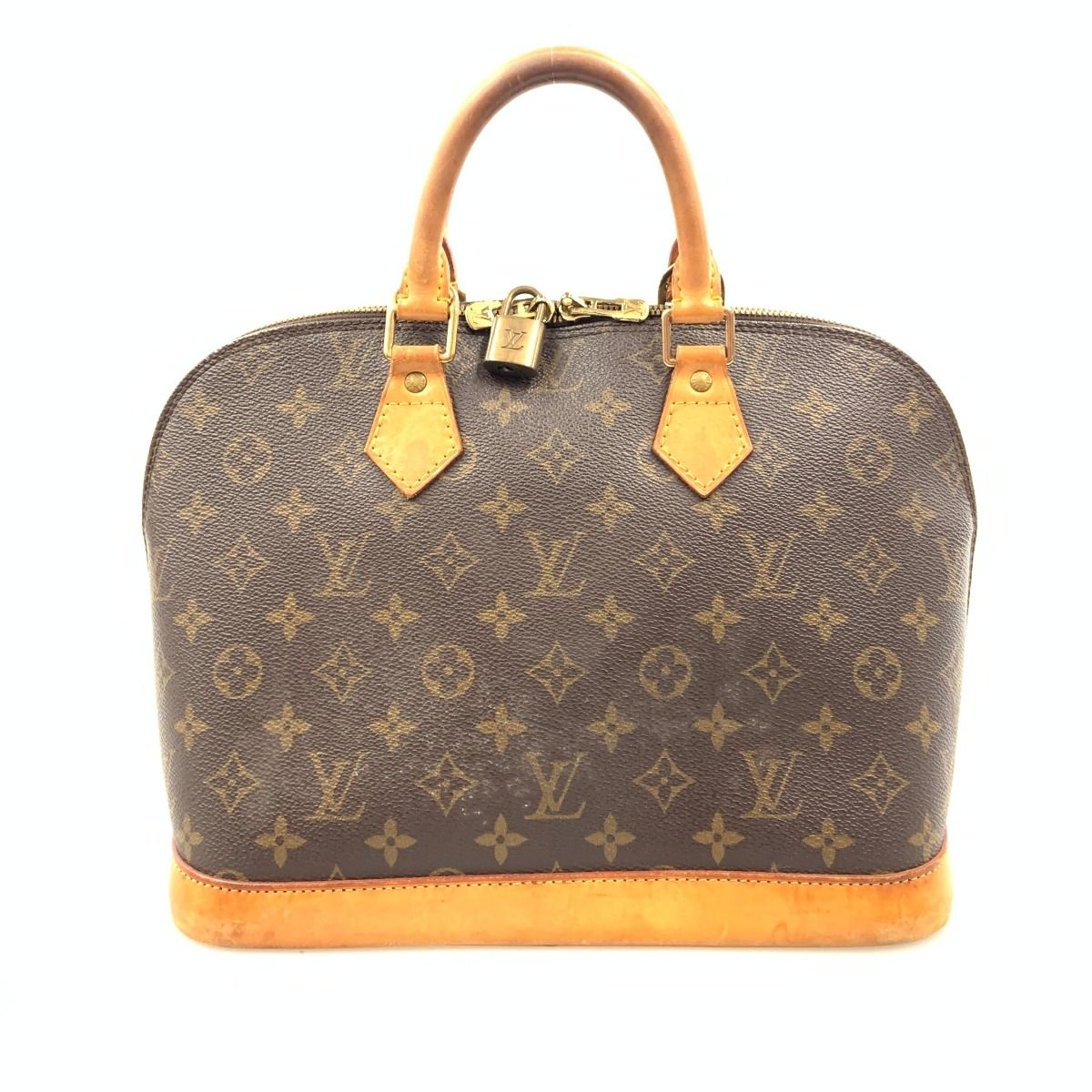 Louis Vuitton Monogram Alma Handbag Brown — view 2