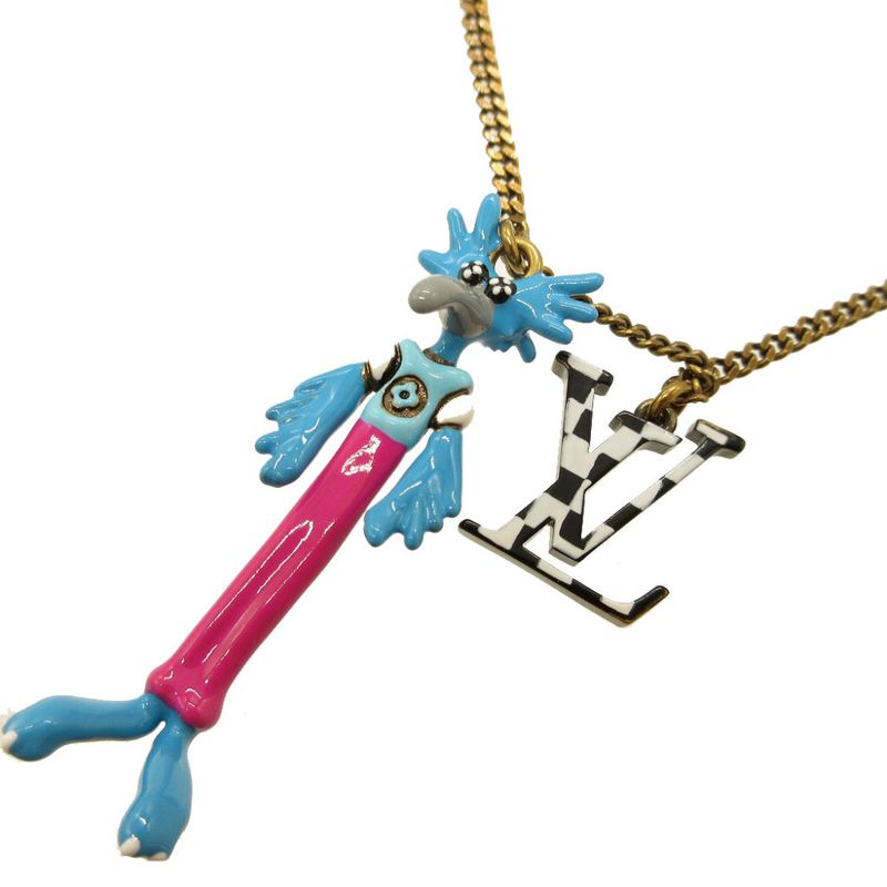 Louis Vuitton Mp2928 Pendant Animals Metal Necklace 0075 — view 3