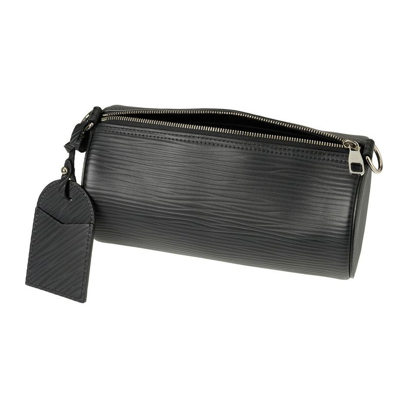 Louis Vuitton Shoulder Bag Soft Porochon PM Black — view 4