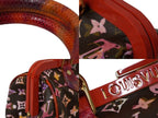 Louis Vuitton Monogram Water Color Richard Prince Papillon Handbag Brown — view 6