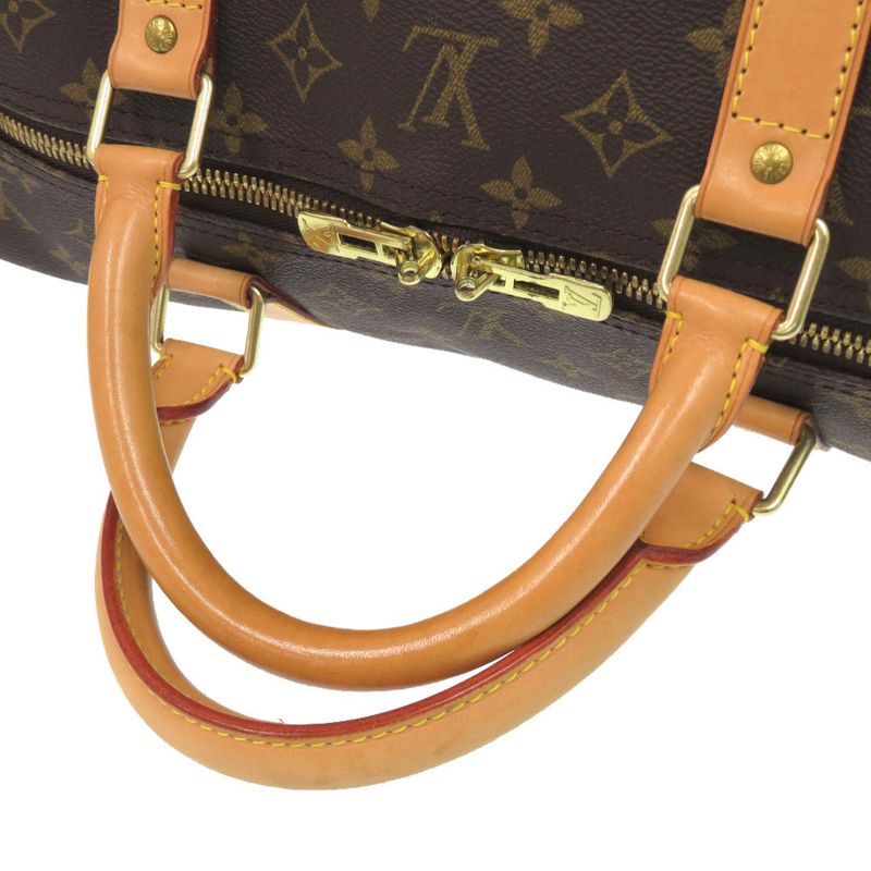 Louis Vuitton Keepall Bandouliere 60 Monogram Boston Bag 0625 — view 4