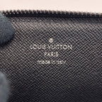 Louis Vuitton Monogram Eclipse Zippy Organizer Black Coin Case Wallet — view 4