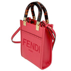 Fendi Shoulder Bag Mini Sunshine Shopper Pink — view 4