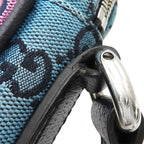 Gucci Shoulder Bag GG Mini Canvas Multicolor Silver Hardware — view 8
