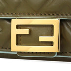 Fendi Trifold Wallet Baguette Green — view 8