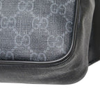 Gucci GG Supreme Sherry Line Body Bag Belt Waist Black Multicolor — view 8