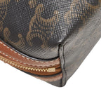 Celine Triomphe Black Brown Leather — view 4