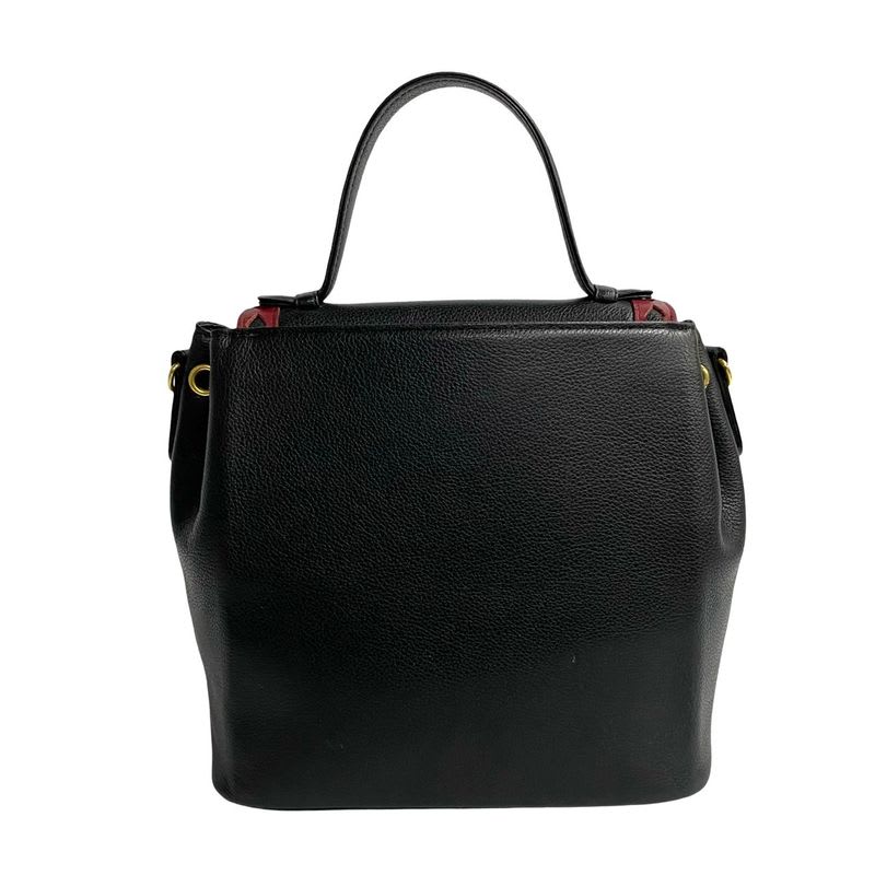 Yves Saint Laurent Vintage Logo Hardware Cutout Leather — view 5