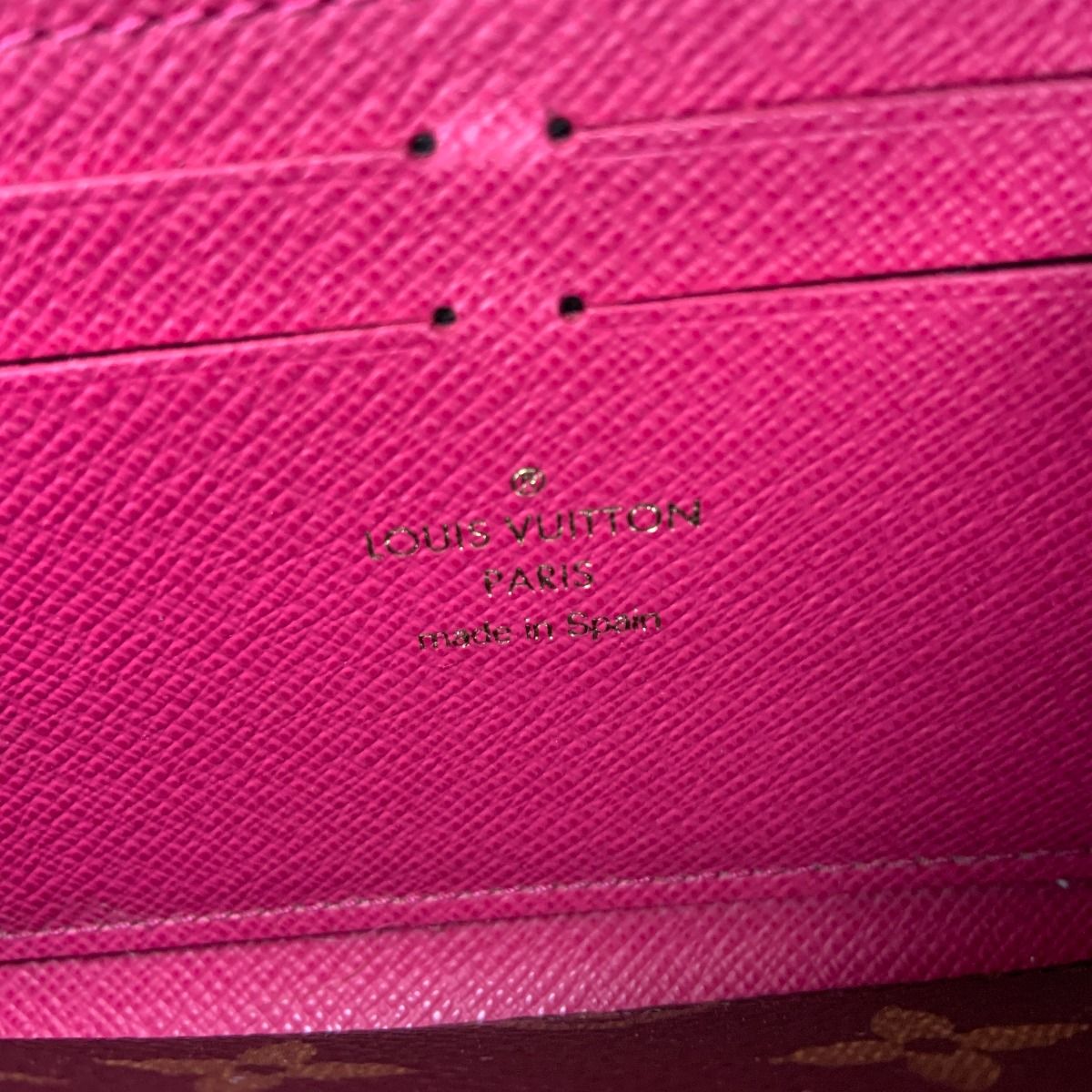 Louis Vuitton Monogram Portefeuille Clemence Round Zipper Long Wallet — view 9