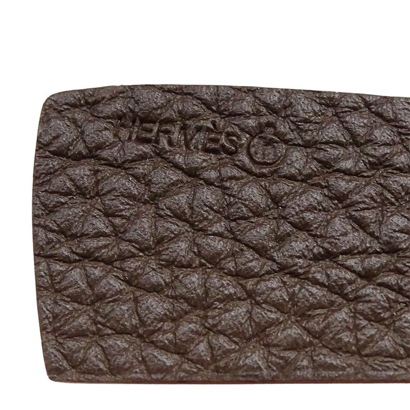 Hermes Charm Petite Ash Torii Vaux Epson Togo Purple Dark — view 8