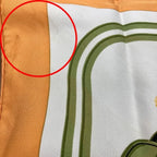Hermes Carre 45 Petit Handkerchief Gauroche Silk Twill Scarf — view 5