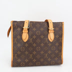 Louis Vuitton Monogram Popincourt O One Shoulder Tote Bag Brown — view 3