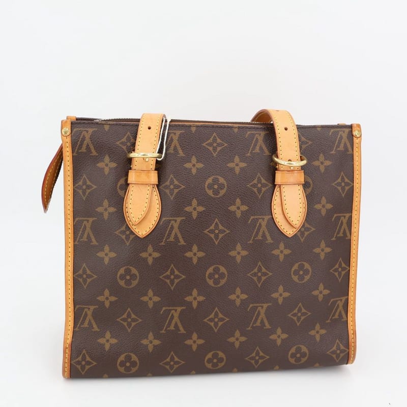 Louis Vuitton Monogram Popincourt O One Shoulder Tote Bag Brown — view 3