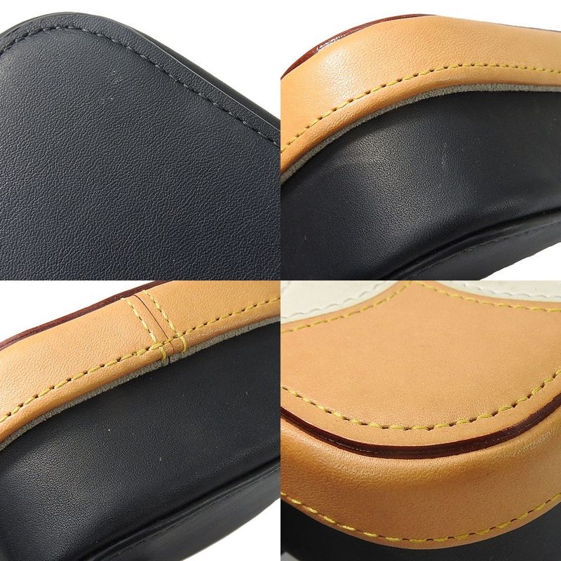 Louis Vuitton Jewelry Box Small Accessory Case Bois Clarins Beige Black Leather — view 3