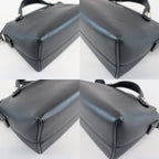 Fendi Mini Vitheway Black Shoulder Bag Handbag 2-Way Leather 8 Bl135 — view 7