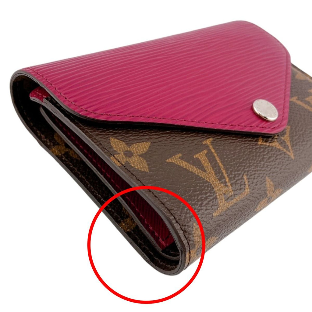 Louis Vuitton Monogram Portefeuille Marillet Compact Trifold Wallet — view 5