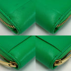 Bottega Veneta Maxi Intrecciato Lamb Leather Paraquito Round — view 6