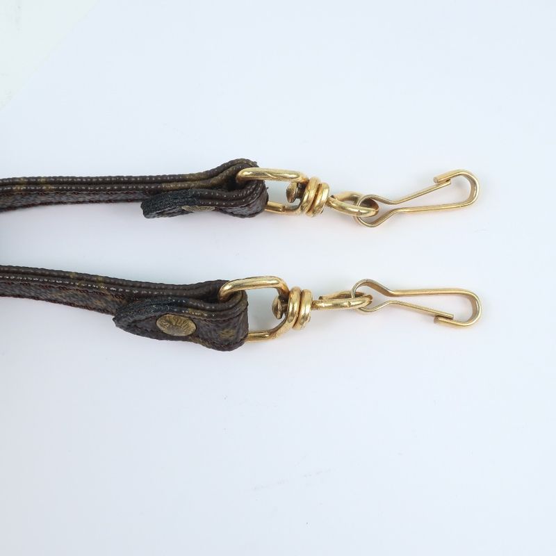 Louis Vuitton Monogram Canvas Brown Shoulder Strap — view 5