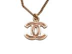 Chanel CC Logo Necklace 05 42 Gold Metal — view 2